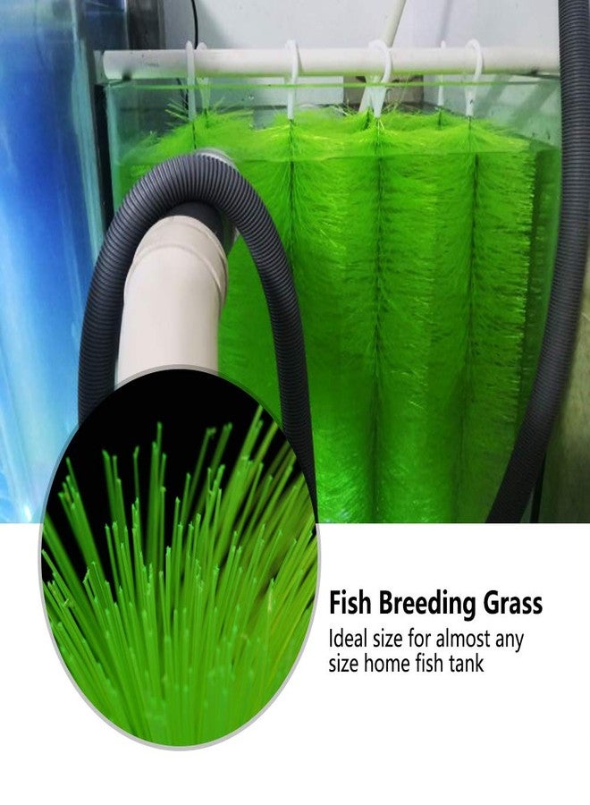 MUNEFE Decorative Fish Breeding Grass, Simulation Aquarium Grass, Fish Tank Decorations Fake Plants for Aquarium Fish Tank(100CM) - Image 2